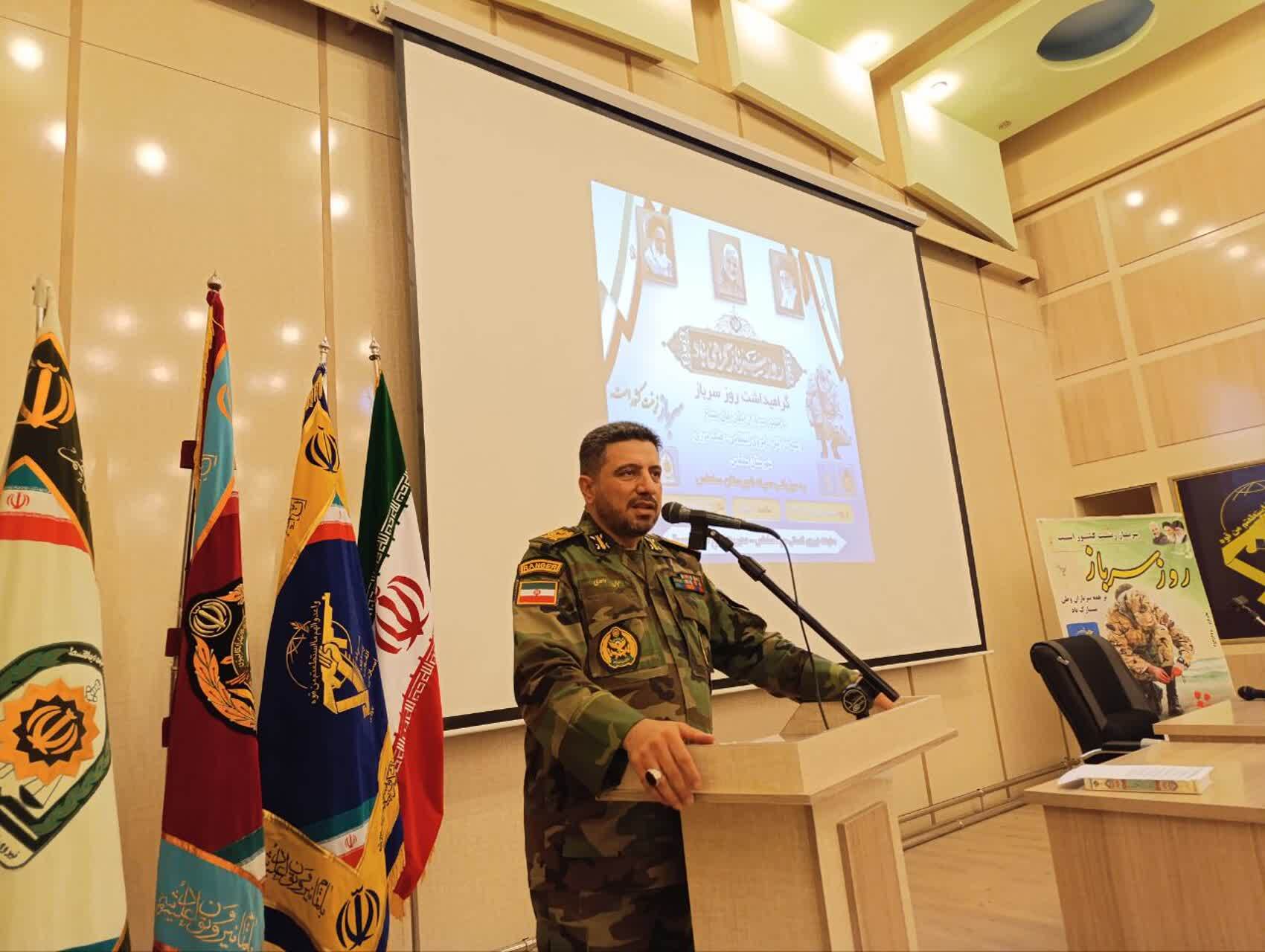 سربازان مایه عزت و اقتدار میهن اسلامی هستند