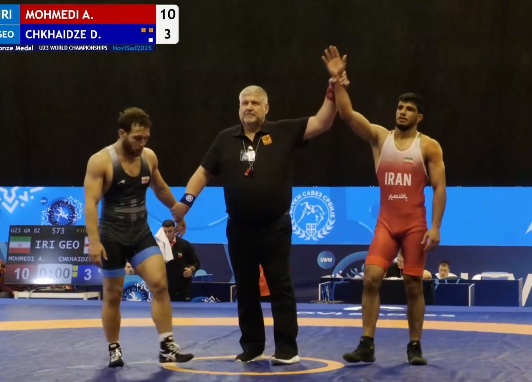 کشتی فرنگی زیر ۲۳ سال جهان؛ مهمدی برنزی شد کشتی فرنگی زیر ۲۳ سال جهان؛ مهمدی برنزی شد
