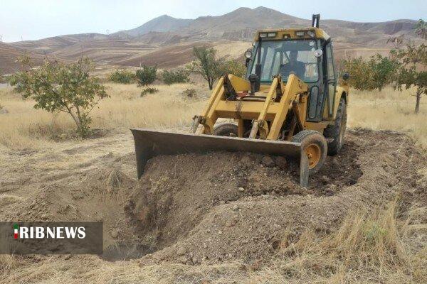 انسداد ۴۲ چاه غیرمجاز در بروجرد