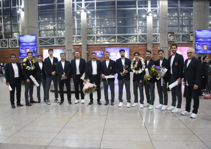 بازگشت تیم ملی تکواندو ایران از رقابت‌های قهرمانی جهان