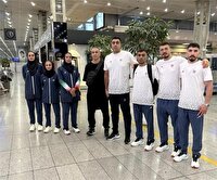 تیم‌های والیبال و بوکس ایران وارد ریاض شدند