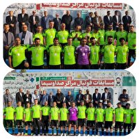 نایب قهرمانی تیم فوتبال شبکه دنا در جام مراکز کشور