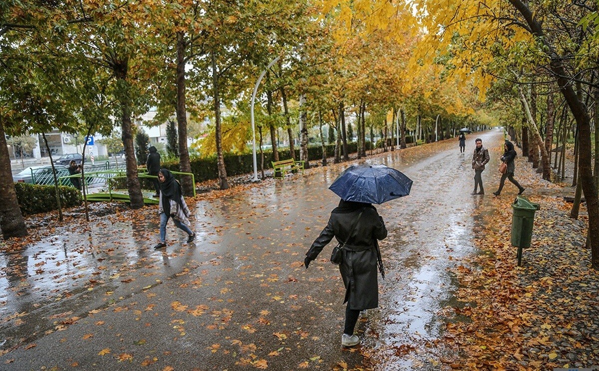 تداوم بارنگی در مناطقی از کشور