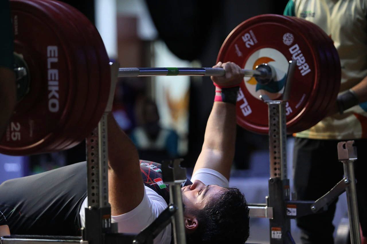 بازی‌های پارا آسیایی جوانان؛ سعیدی قهرمان دسته ۹۷ کیلوگرم شد