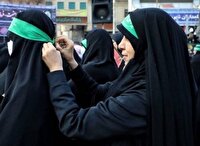 حضور پرشور بانوان‌کرجی به مناسبت گرامیداشت ولادت حضرت فاطمه(س)