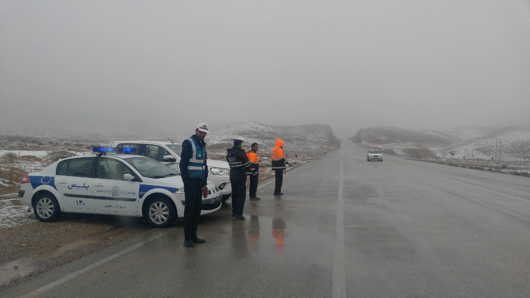 لغزندگی تمامی محورهای خراسان جنوبی لغزندگی تمامی محورهای خراسان جنوبی