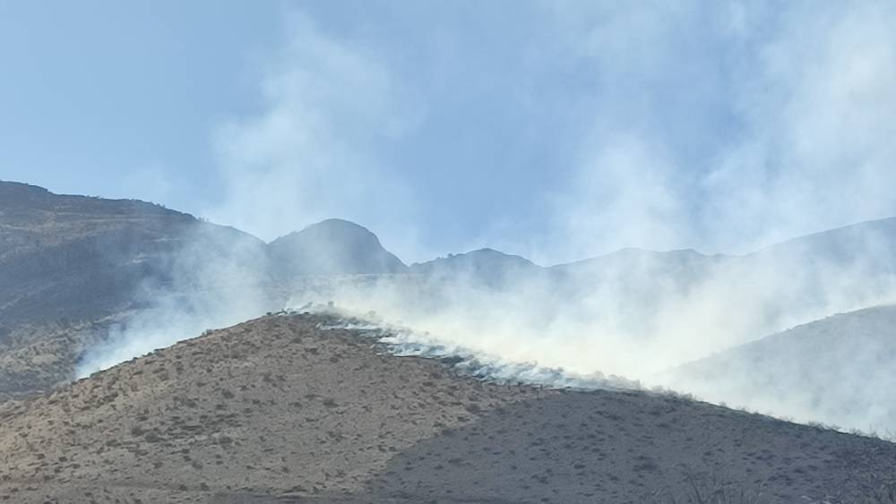 آتش سوزی در ارتفاعات سپیدار شهرستان بویراحمد