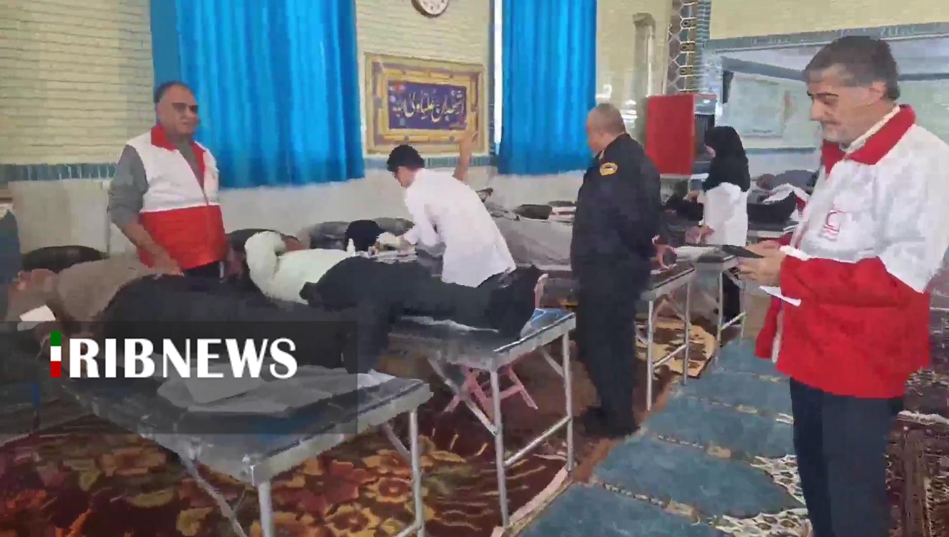 اهدای خون در شهر مهربان