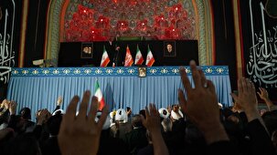 قاب های خاطره انگیز از بدرقه رهبر شهید در جمکران