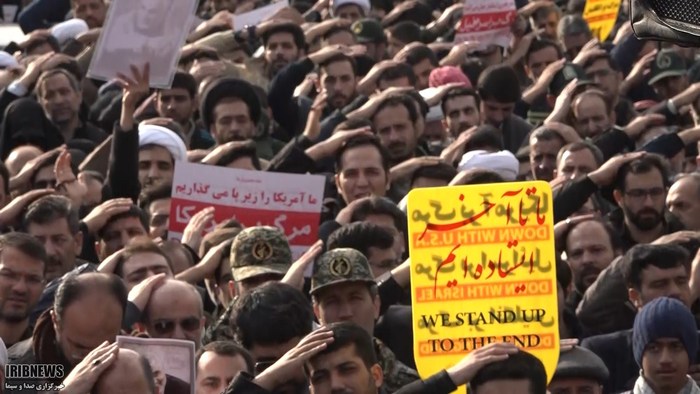 سوگواری اهالی نصف جهان در سوگ شهادت سردار سلیمانی